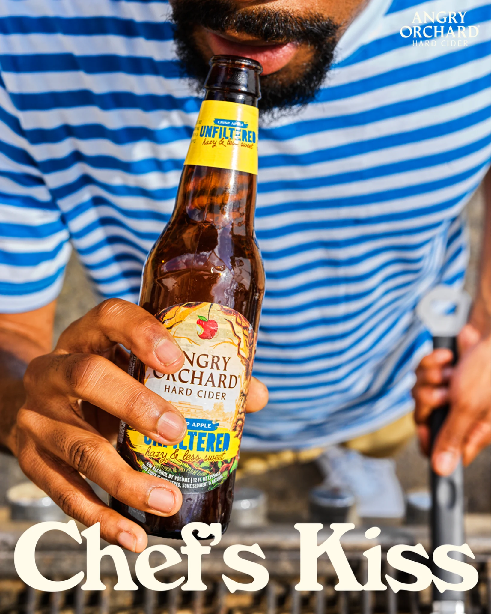 Angry Orchard production imagery
